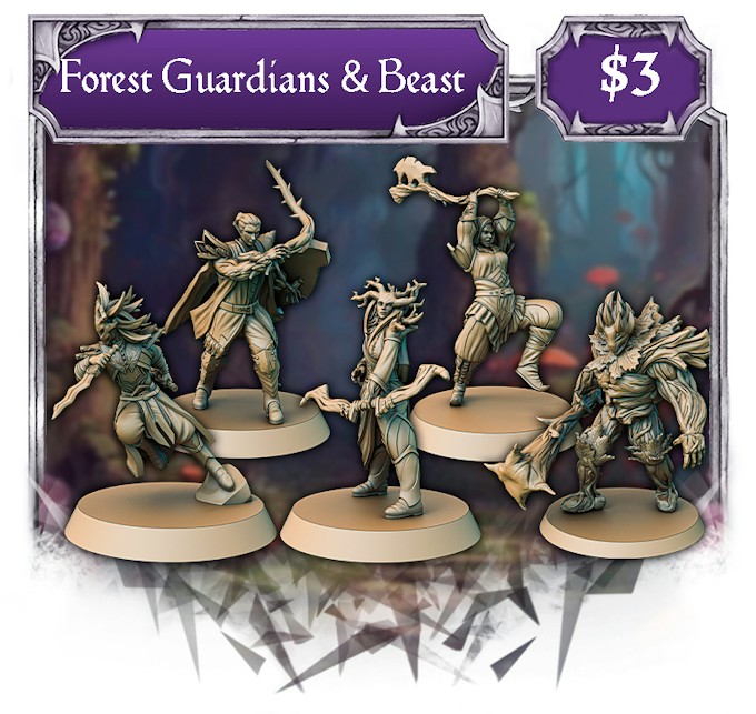 Forest Guardians & Beast - Ages Of Aether
