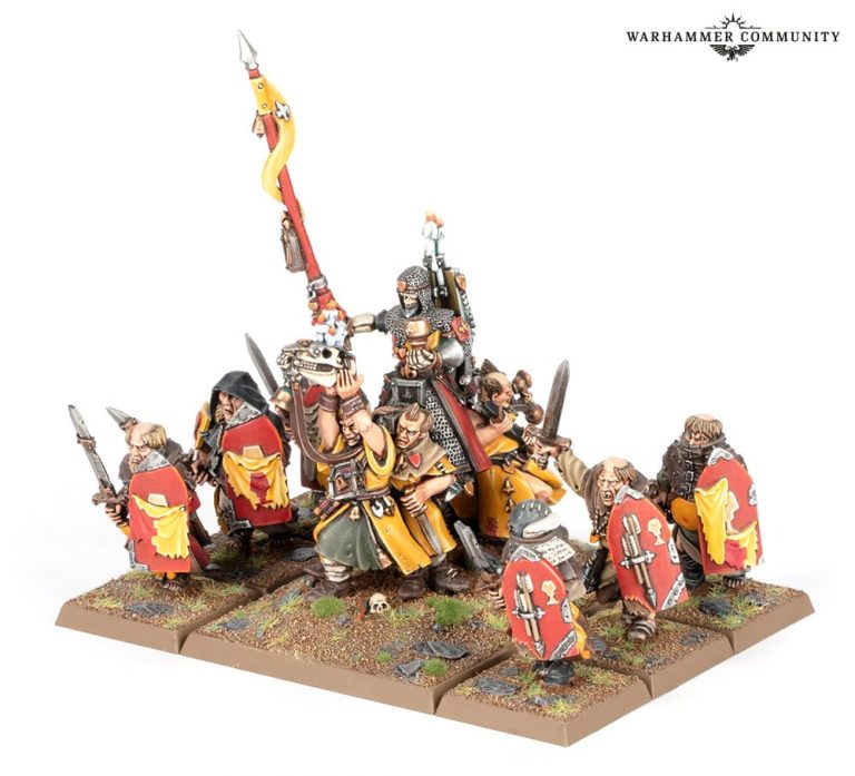 6 Figurines Naines – Warhammer Old World – Games Workshop, Montées