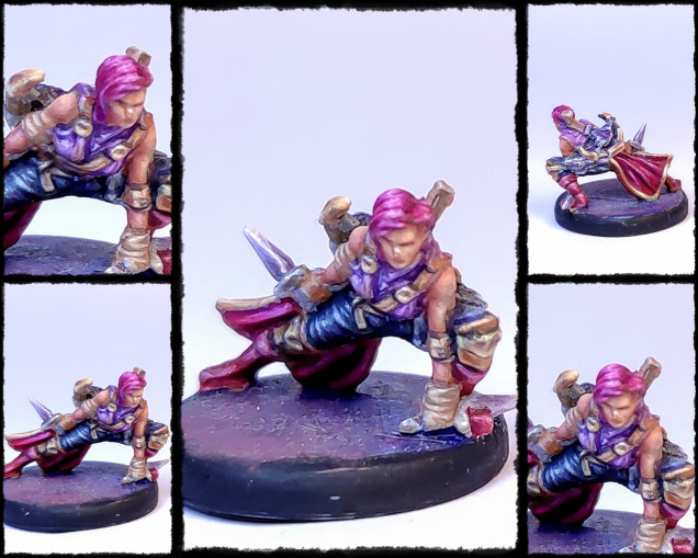 Purple Elf Rogue