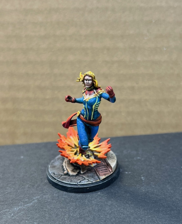 Captain Marvel Takes to the Skies