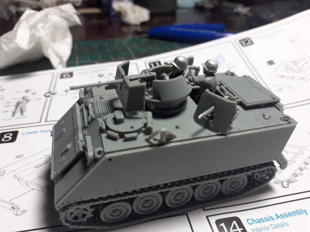 Converting a couple of m113 for use by the arvn