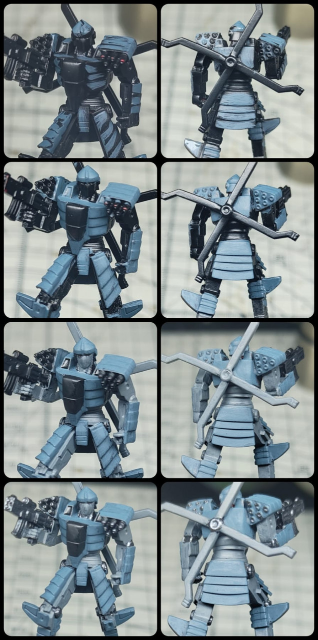 Bot basecoat painting steps