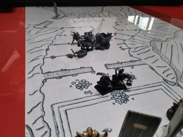 The party entered the Dwarven Excavation and met with Dazlyn and Norbus