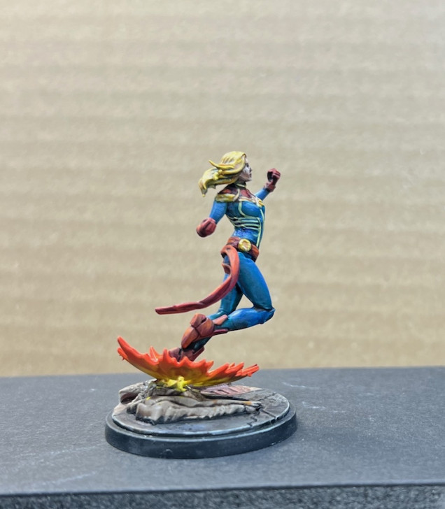 Captain Marvel Takes to the Skies