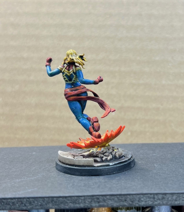 Captain Marvel Takes to the Skies