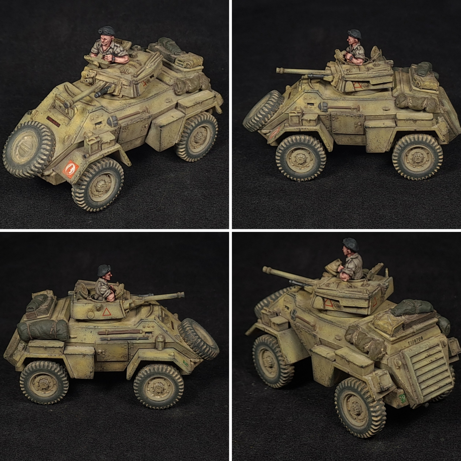 Veicolo Humber MkII WW2 – Miniatura Stampa 3D Non Dipinta – Per Gioco Da Tavolo