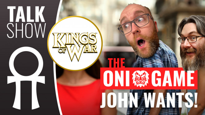 Cult Of Games XLBS: Kings Of War; The Oni Game Perfect For John’s Samurai!