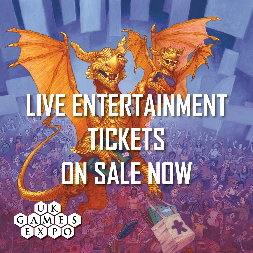 Grab Live Entertainment Tickets For UK Games Expo 2024 OnTableTop