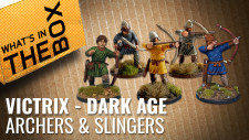Unboxing: 28mm Dark Age Archers & Slingers | Victrix Miniatures