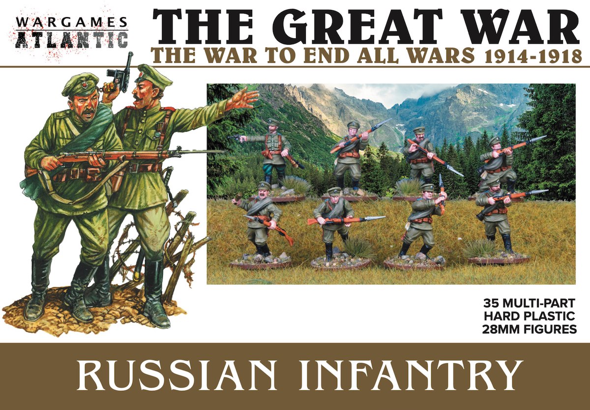 World War I Russian Infantry - Wargames Atlantic