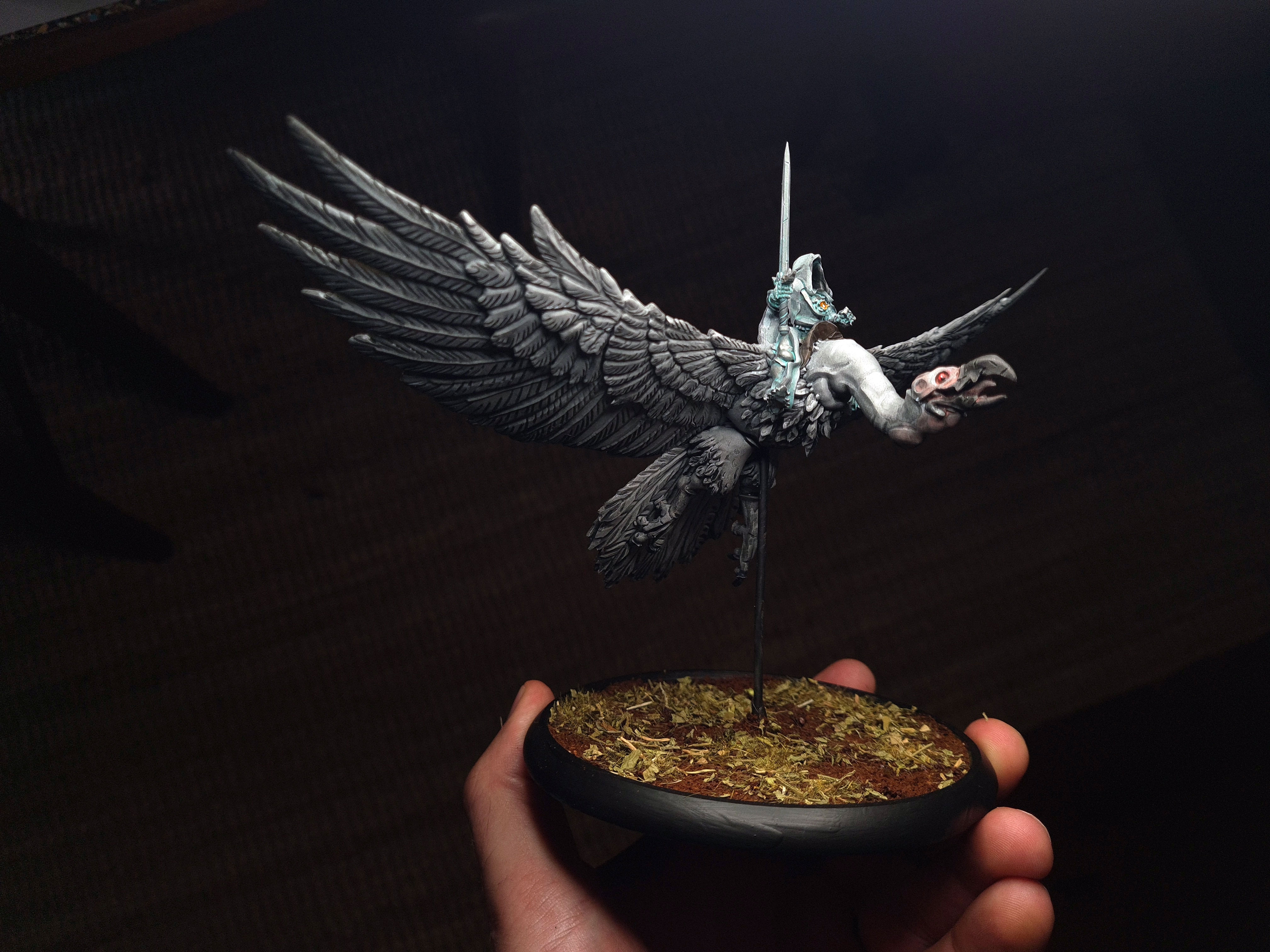 Wraith On Shadow Bird - Warp Miniatures