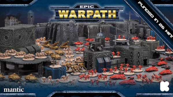 Mantic Games’ Epic Warpath Kickstarter Launches!