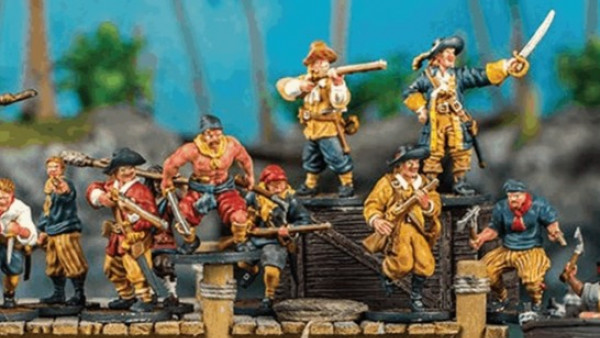 New Resin Sets For Blood & Plunder Pirates, Privateers & More