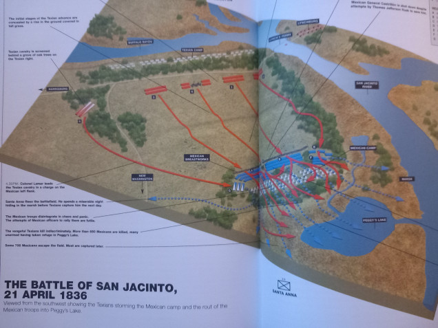 Despite urreas success in the south his boss Santa Anna was about to throw it all away facing an over eger Texan army. After the way santa Anna had treated prisoners of war itcwas time to 