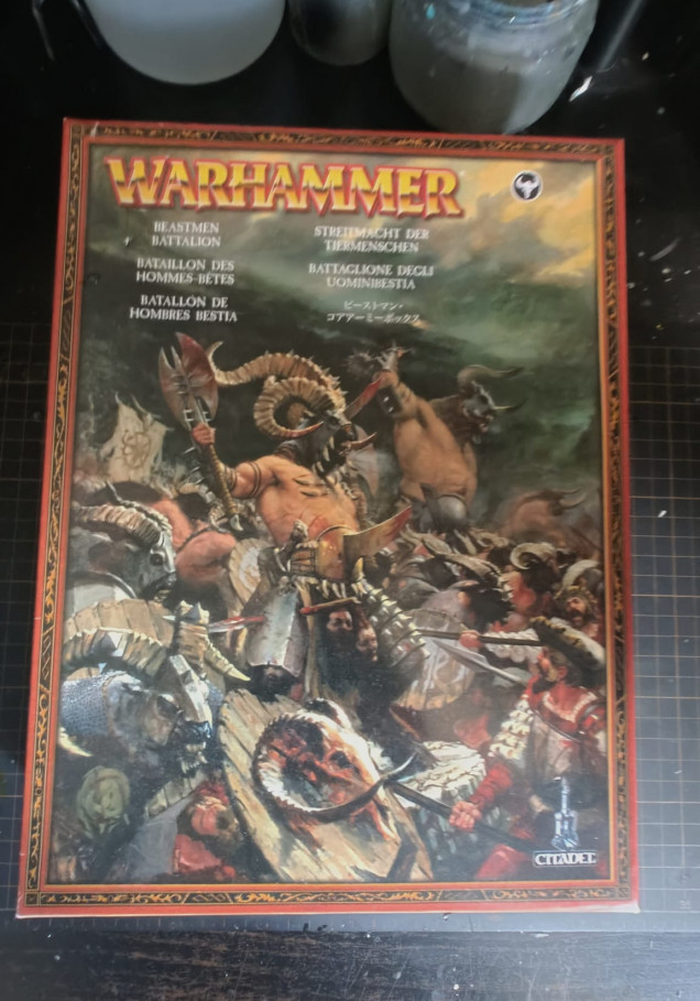 The 2009 Beastmen Battalion box