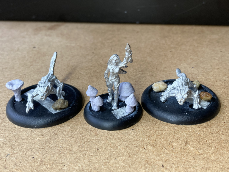 Dryad Sorceress and Hunting Totems.