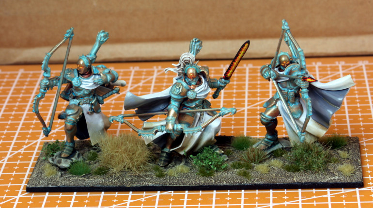 A regiment of Ogrion Archers (Ogre Boomers).