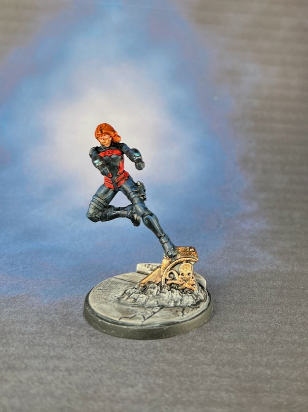 Black Widow- Agent of Shield is Ready for Action