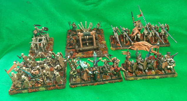 Bam ?  finished a 1500 point army of undead for 5th edition warhammer fantasy