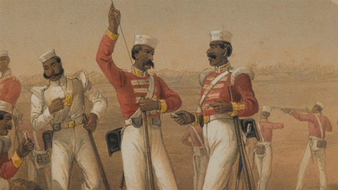 Sepoys on the Sands of Egypt : An East India Company Unit for Silver Bayonet