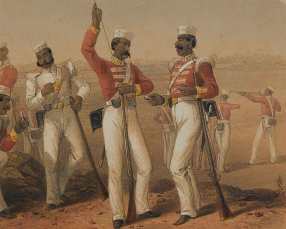 Sepoys on the Sands of Egypt : An East India Company Unit for Silver Bayonet