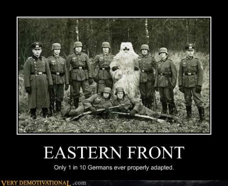 Getting back to the Eastern Front.