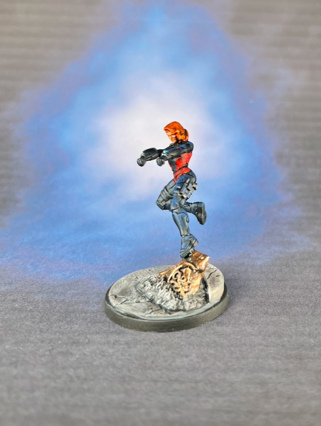 Black Widow- Agent of Shield is Ready for Action