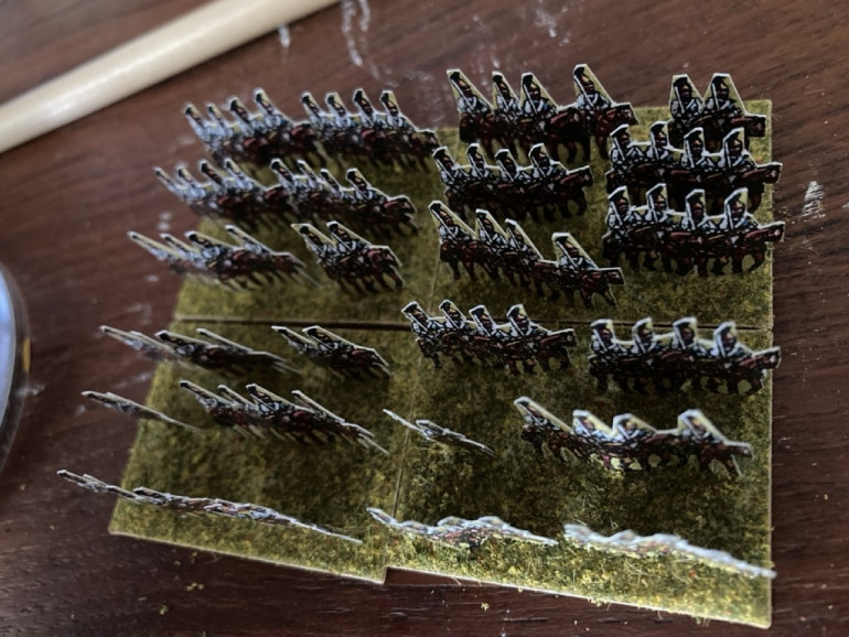 Cuirassiers and army lists