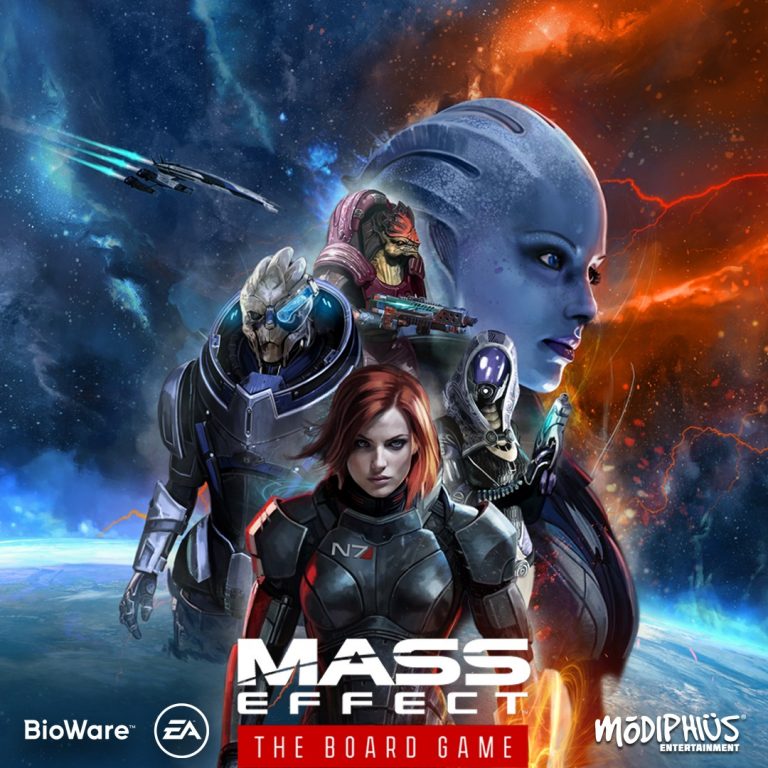 Shepard & Squad Hit The Tabletop In Mass Effect The Board Game ...