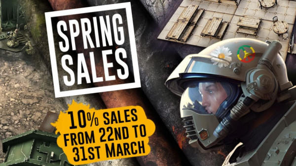 Dive Into PWork Wargames’ Spring Sale – Get Mats & More