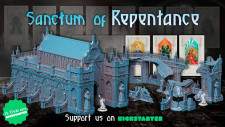 Defend Your Sanctum Of Repentance Terrain On Kickstarter