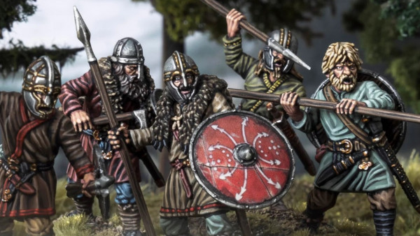 Build A Warband Of Early Saxons With Victrix Miniatures