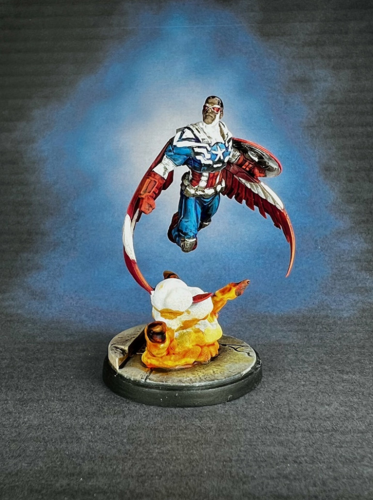 Captain America- Sam Wilson Flies onto the Scene