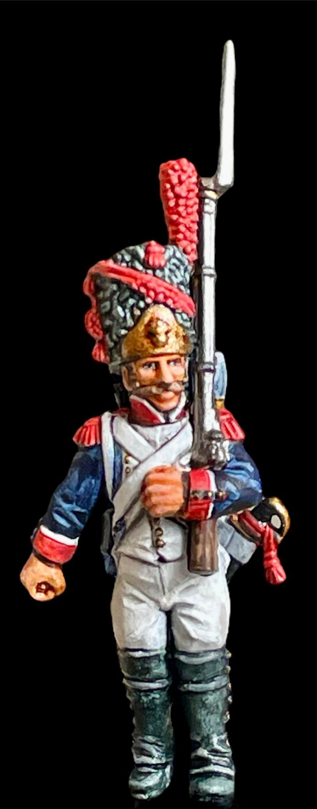 Warlord French Napoleonic Line grenadier.