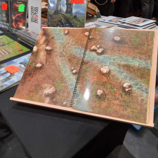 Loke BattleMats Showcase Their Amazing Range Of RPG Books & BattleMats | Salute 2024