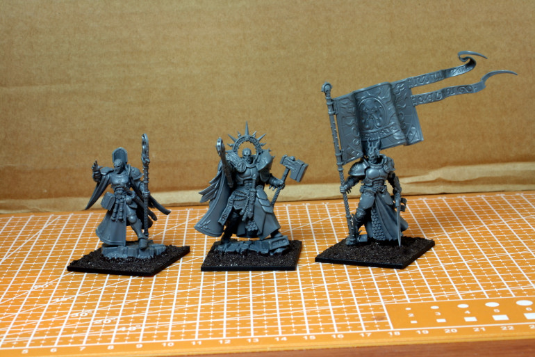 Proxies for the Warlock, the Warlord and Army Standard Bearer.