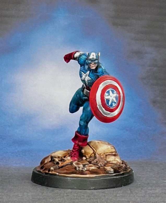 Steve Rogers- Captain America is Ready for Action