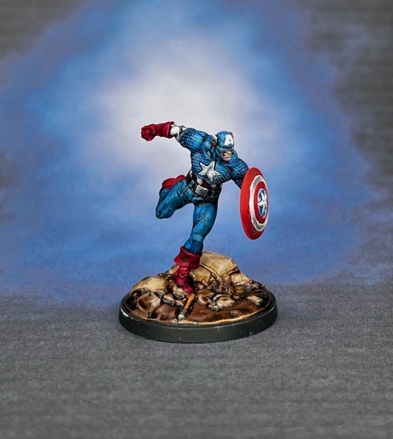 Steve Rogers- Captain America is Ready for Action