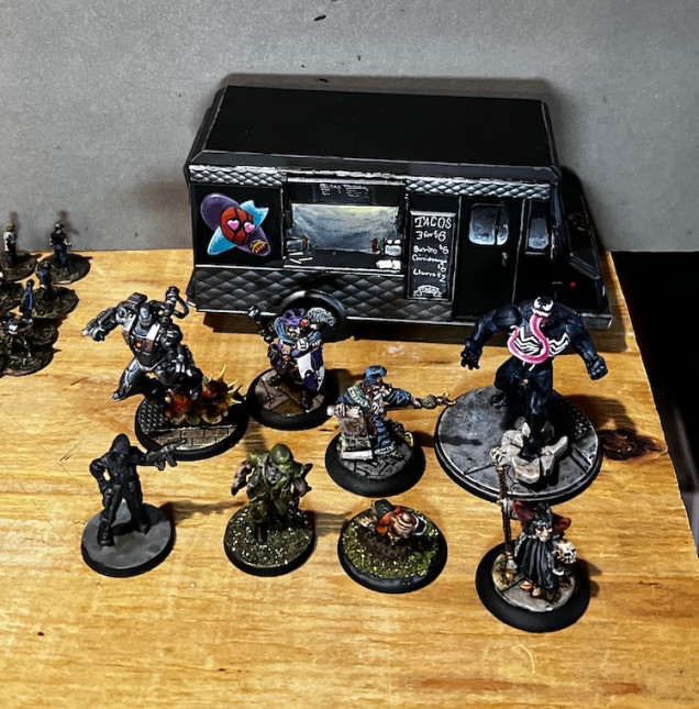 Painting Minis and Making Space