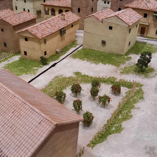 Explore The Siege Of Gradara In This Epic Force & Virtue Table Build! | Salute 2024