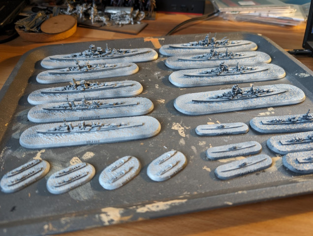 Primed Kreigsmarine Fleet