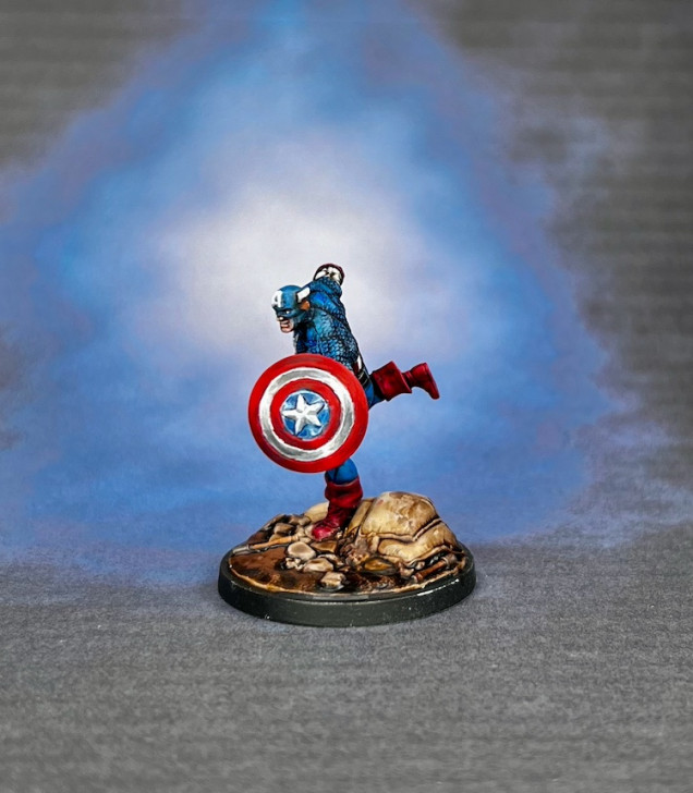 Steve Rogers- Captain America is Ready for Action