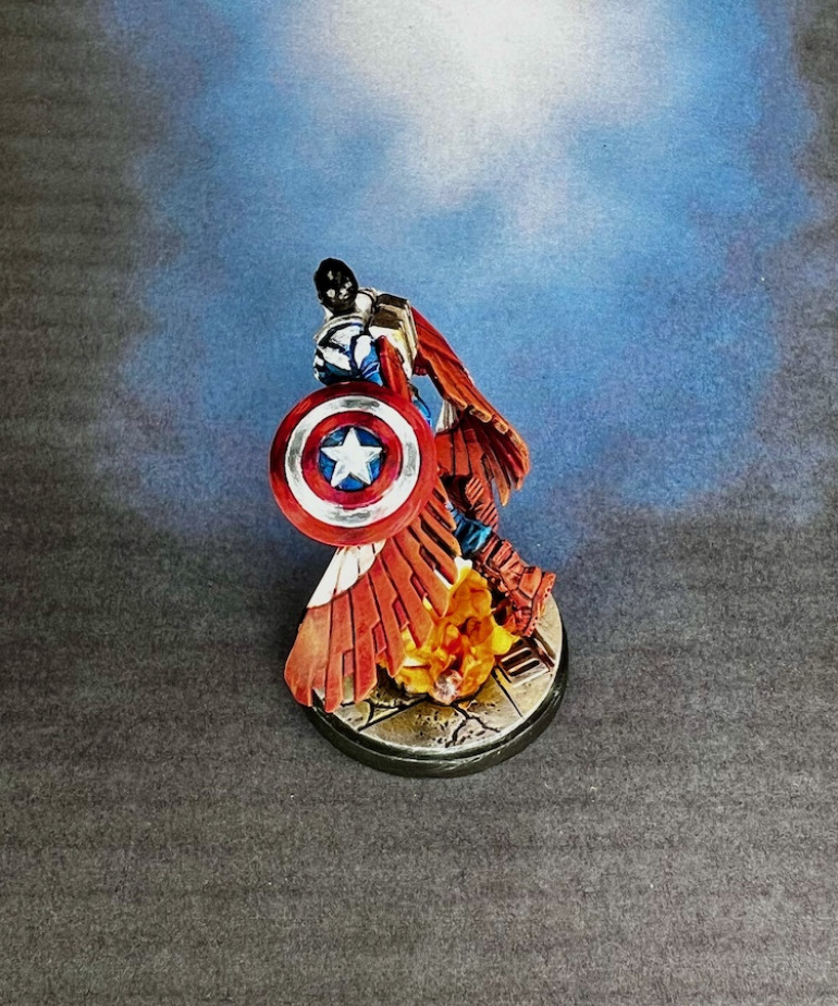 Captain America- Sam Wilson Flies onto the Scene