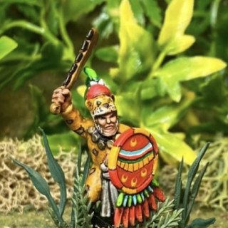 Working on a new batch of Aztecs.