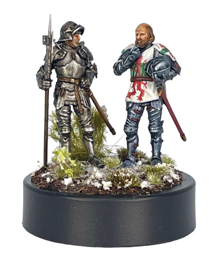 Here I have added the figures and more of the basing effects to make the vignette look more realistic. 