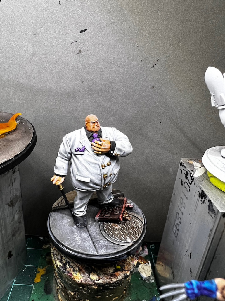 Even on a short base Kingpin stands tall.