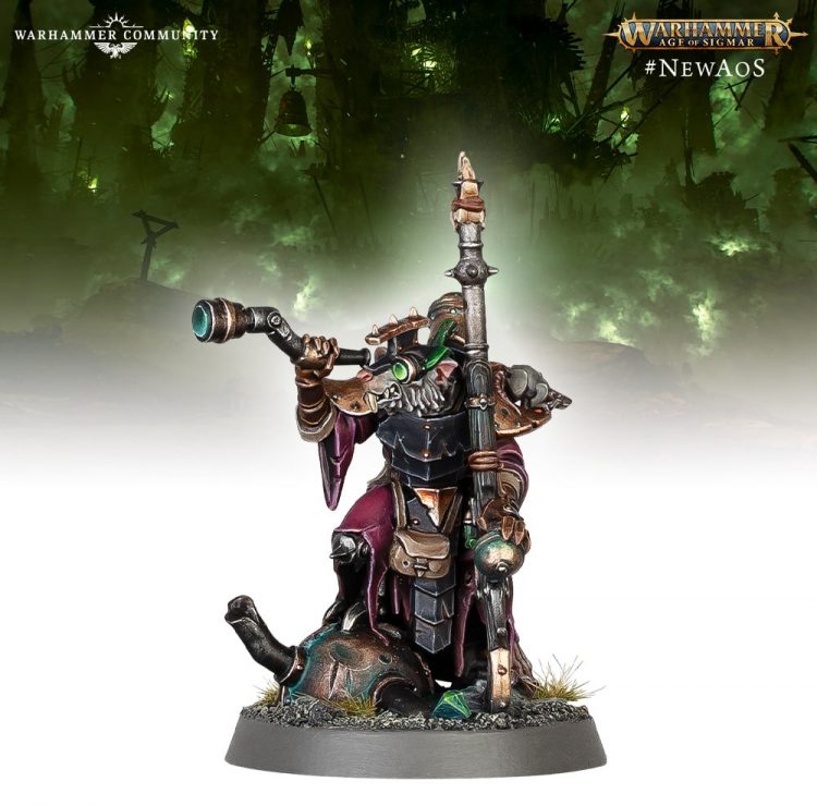 New Skaven Warlock Engineer Headshots Age Of Sigmar Heroes – OnTableTop ...