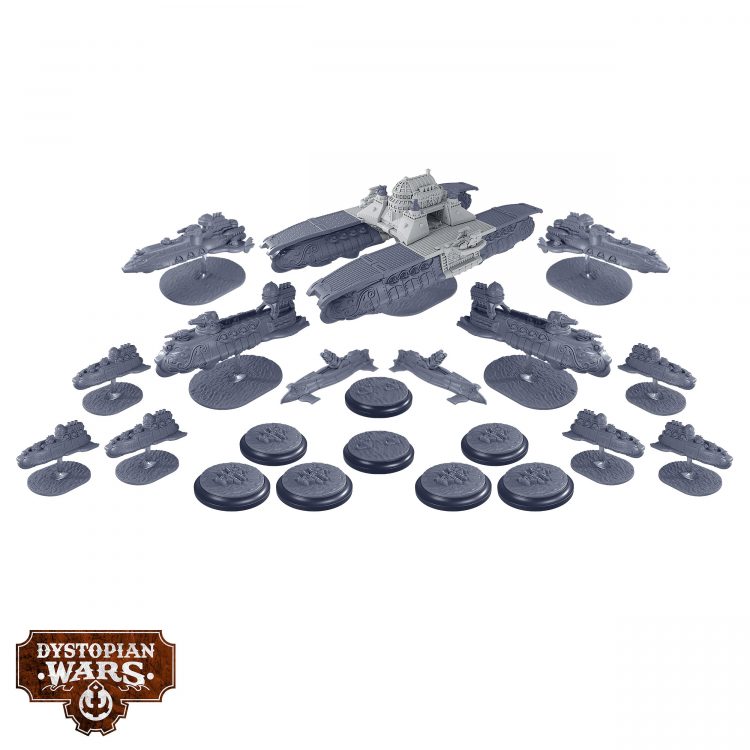 The Vauban Sky Fortress Cruises Into Warcradle’s Dystopian Wars ...