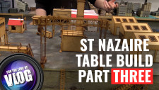 Let’s Build Saint Nazaire! Operation Chariot WW2 Terrain Project Part #3 – Adding The Buildings