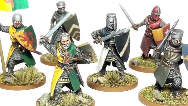 Wargames Atlantic Sneak Medieval Foot Knights Into Their Releases